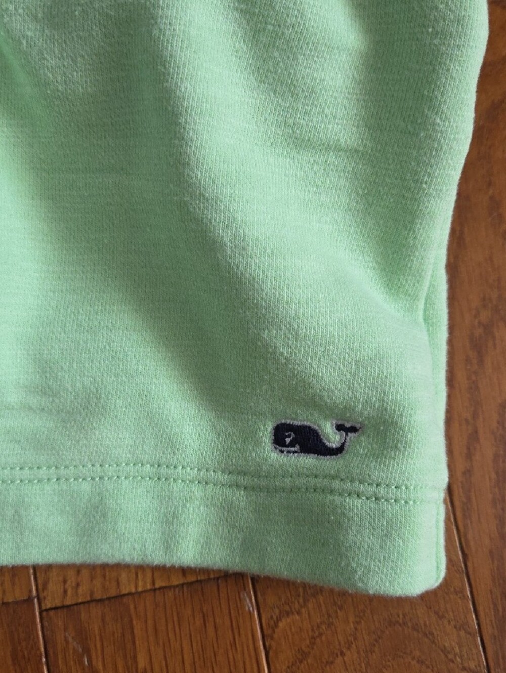 Vineyard Vines Mint Green Athletic Shorts with White Drawstring - Picture 5 of 5